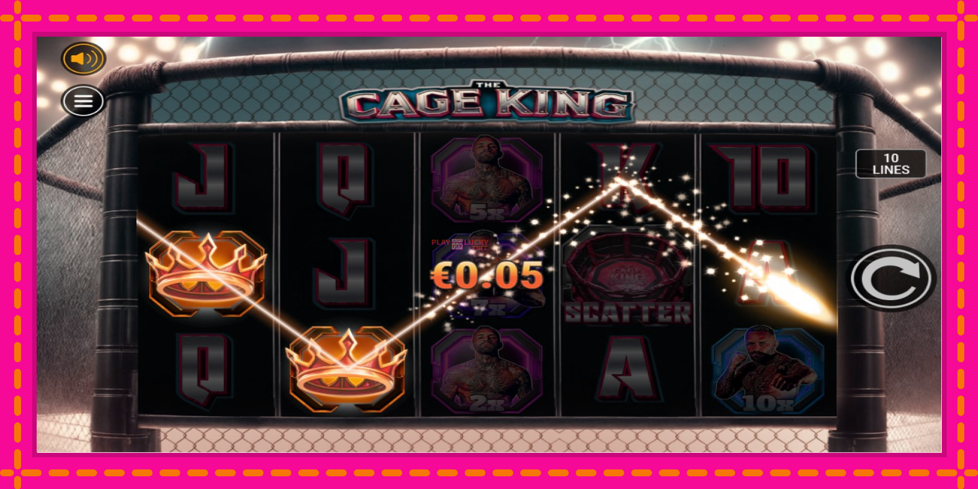 Безплатна игра в The Cage King без регистрация, картина 3