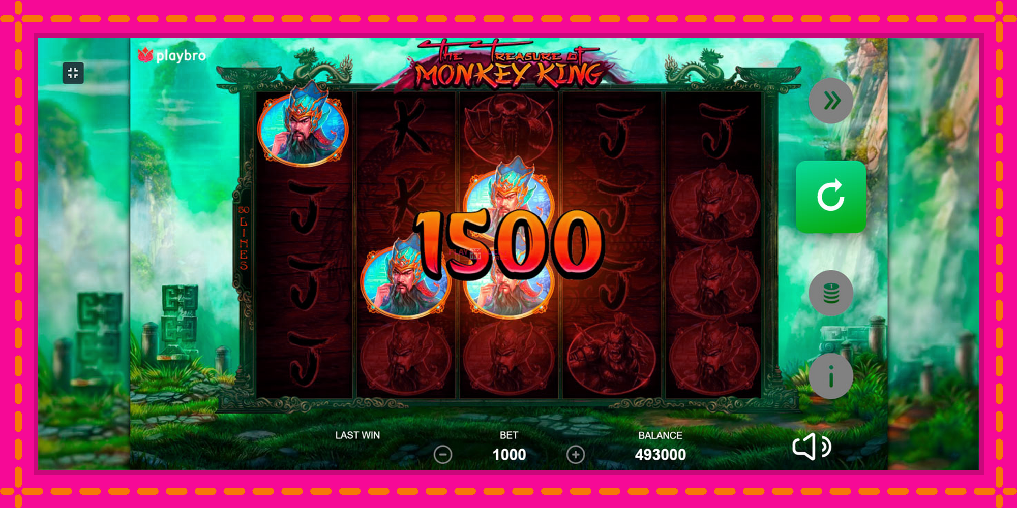 Безплатна игра в The Monkey King без регистрация, картина 2