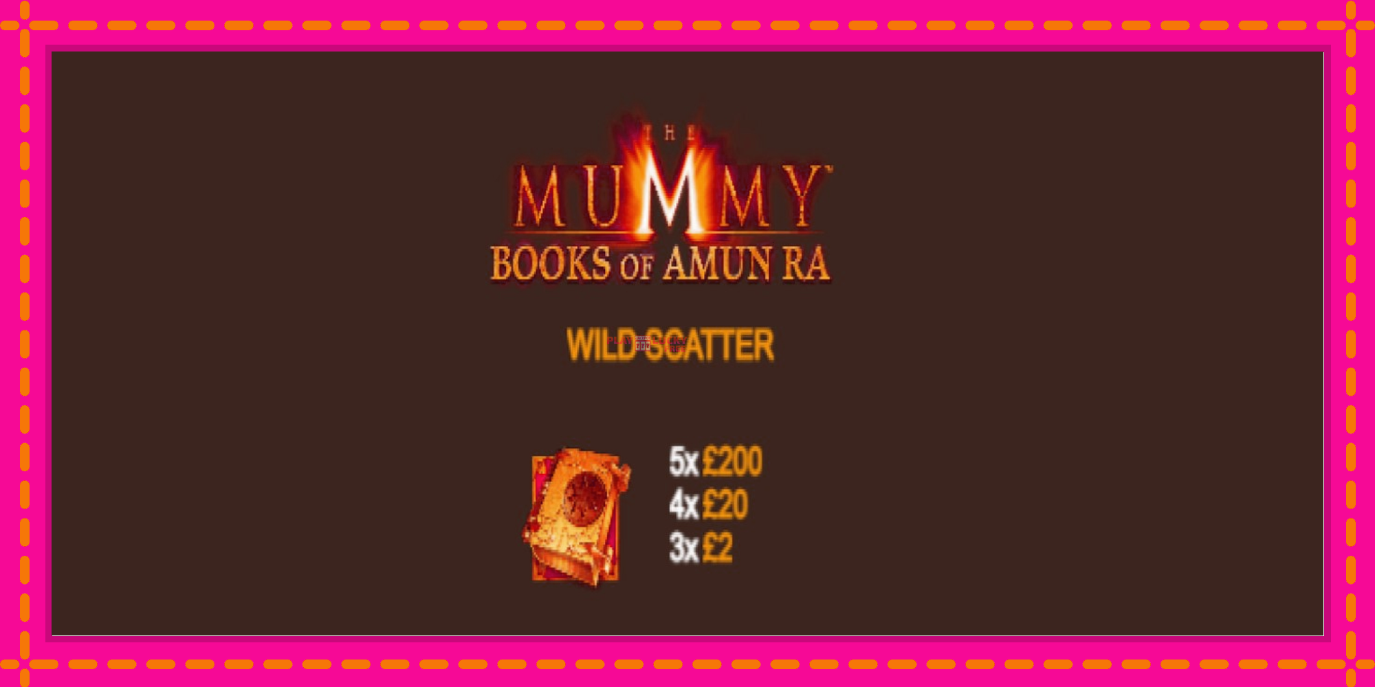 Безплатна игра в The Mummy Books of Amun Ra без регистрация, картина 5