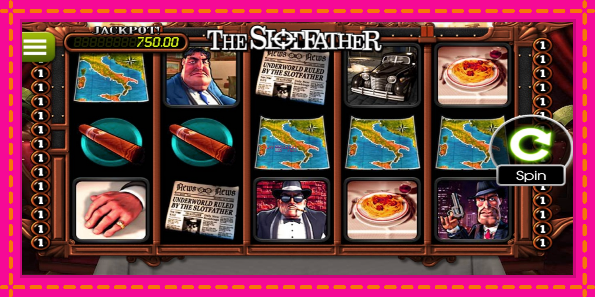 Безплатна игра в The Slotfather без регистрация, картина 2