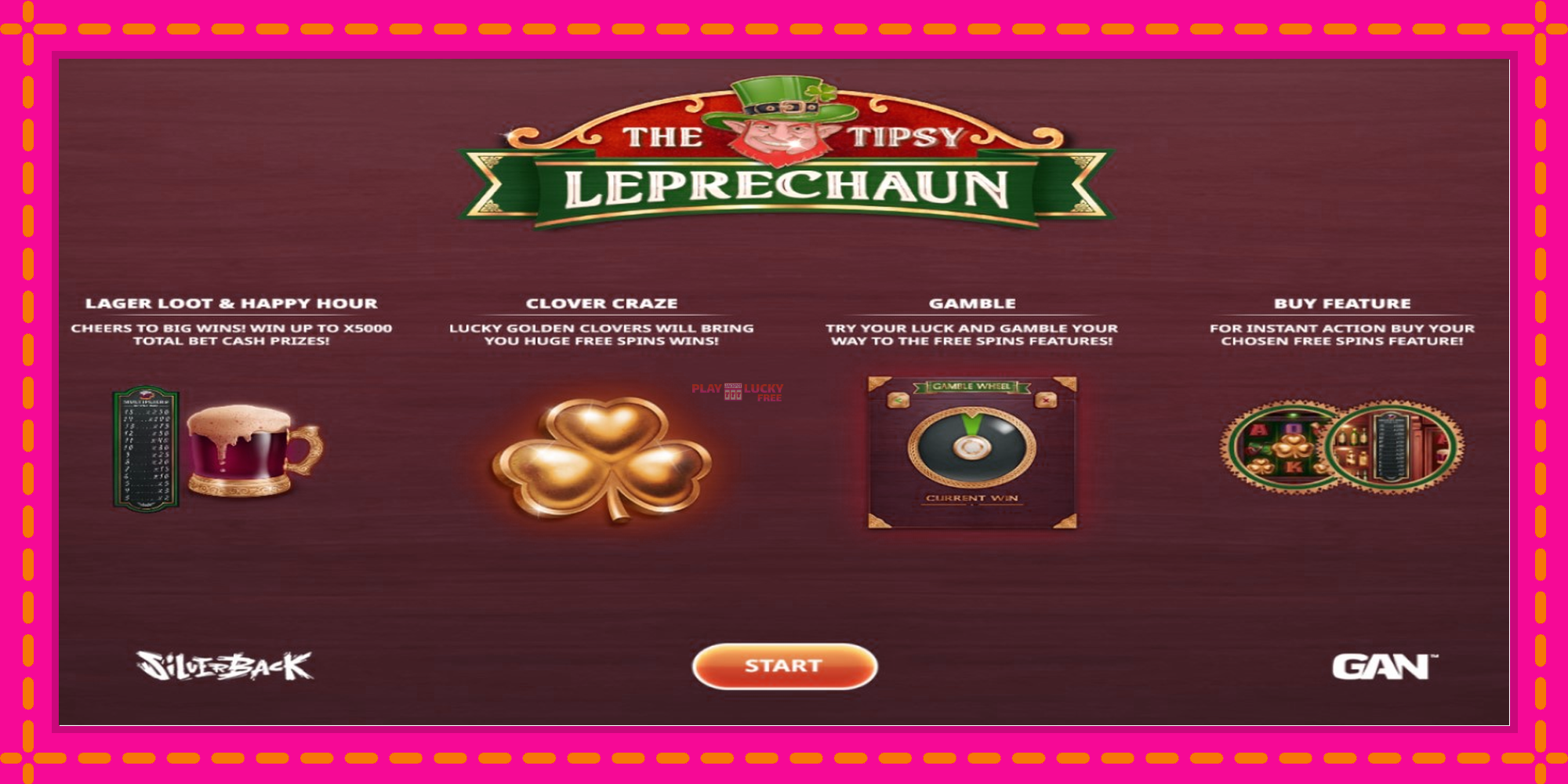 Безплатна игра в The Tipsy Leprechaun без регистрация, картина 1