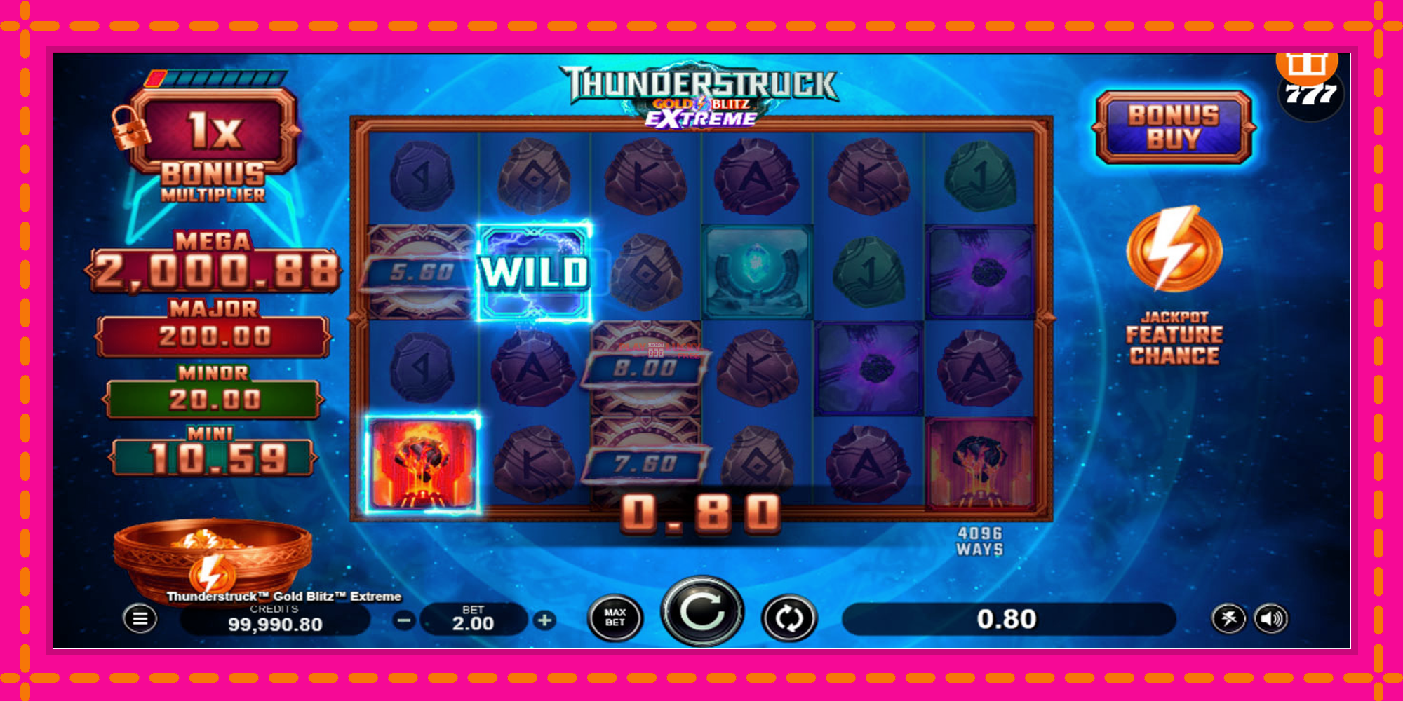 Безплатна игра в Thunderstruck Gold Blitz Extreme без регистрация, картина 3