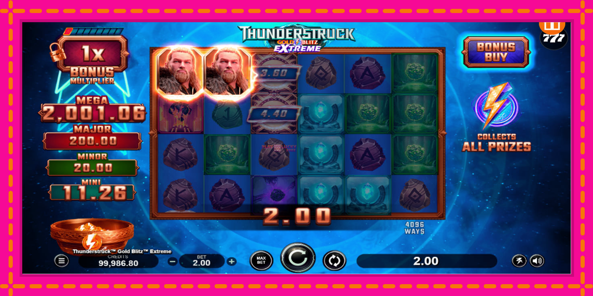 Безплатна игра в Thunderstruck Gold Blitz Extreme без регистрация, картина 4