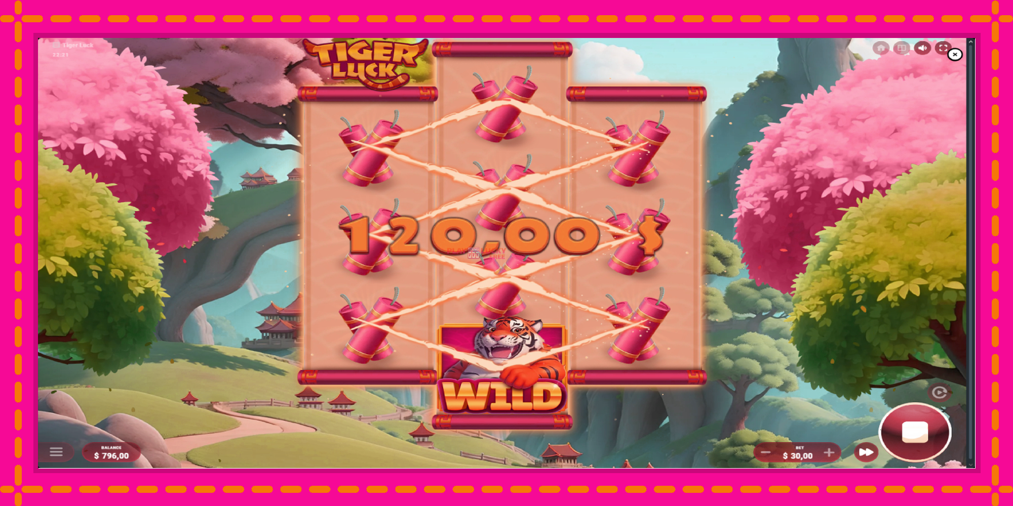 Безплатна игра в Tiger Luck без регистрация, картина 4