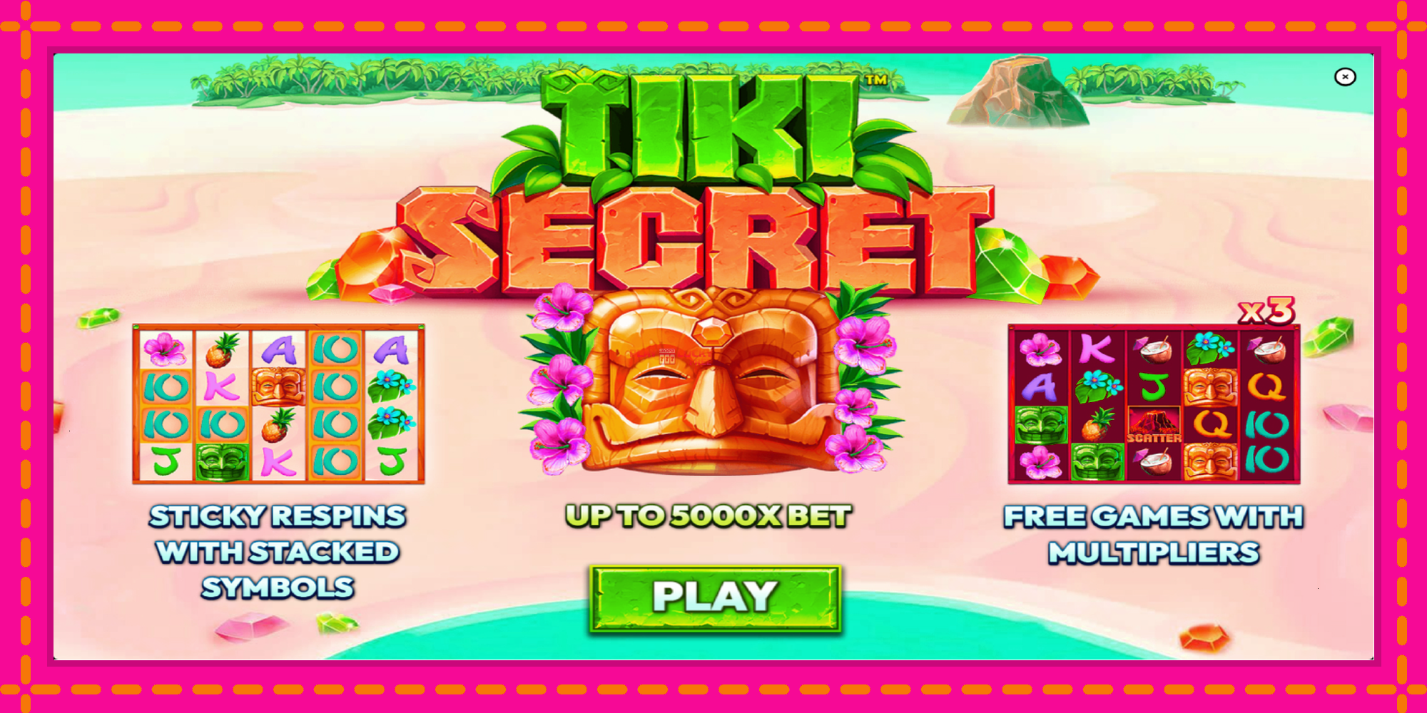 Безплатна игра в Tiki Secret без регистрация, картина 1