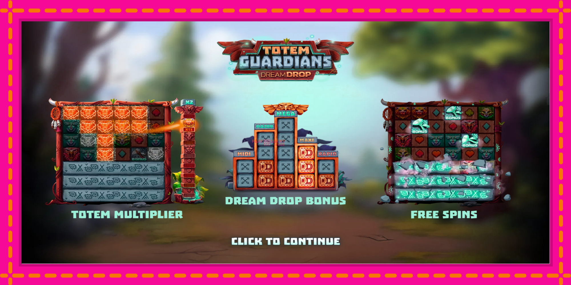 Безплатна игра в Totem Guardians Dream Drop без регистрация, картина 1