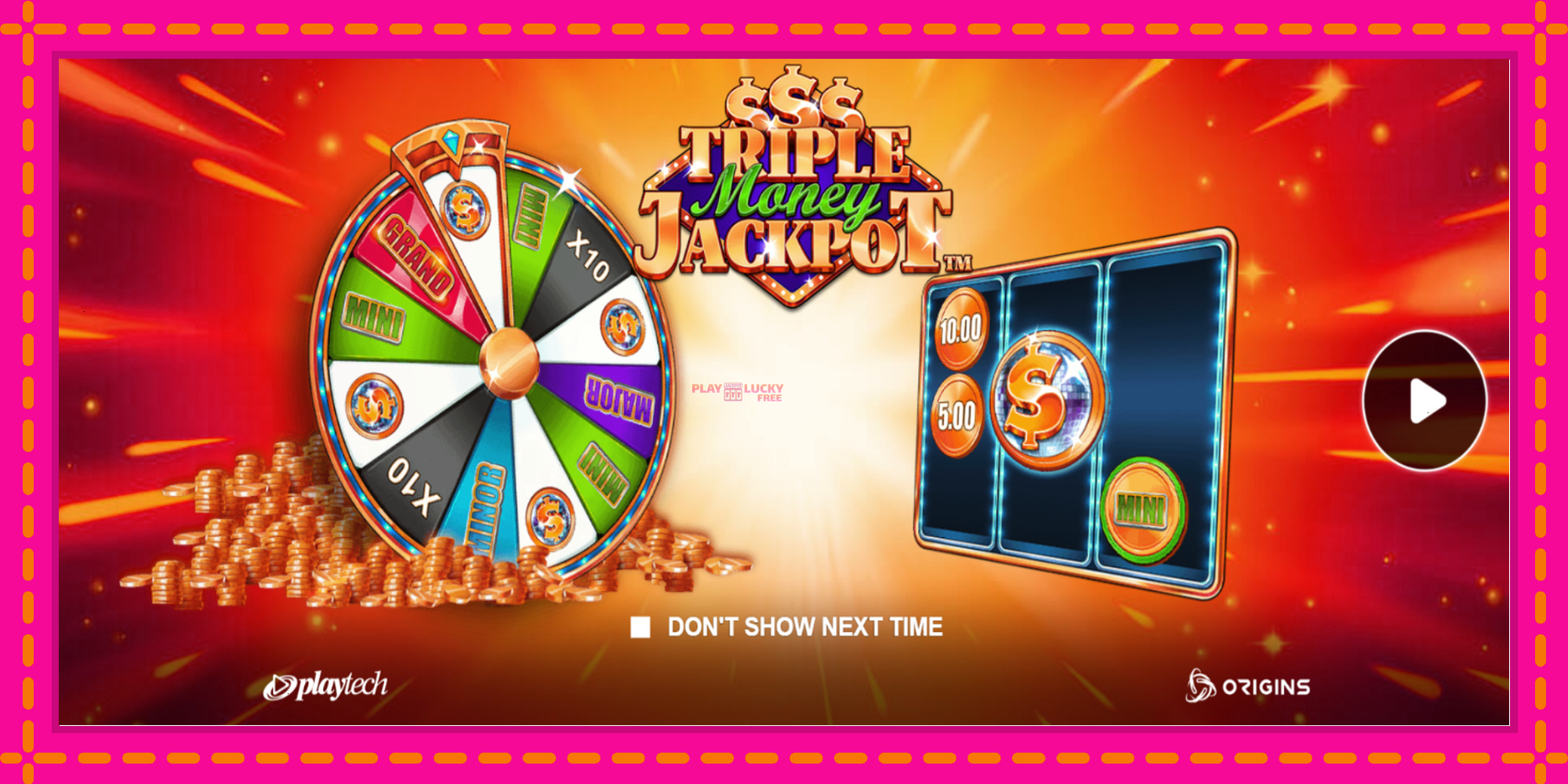 Безплатна игра в Triple Money Jackpot без регистрация, картина 1