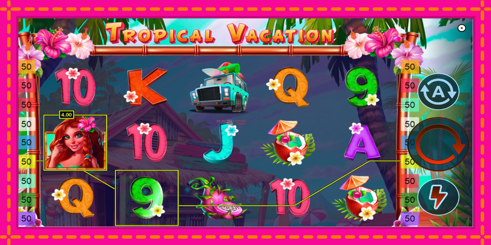 Безплатна игра в Tropical Vacation без регистрация, картина 2