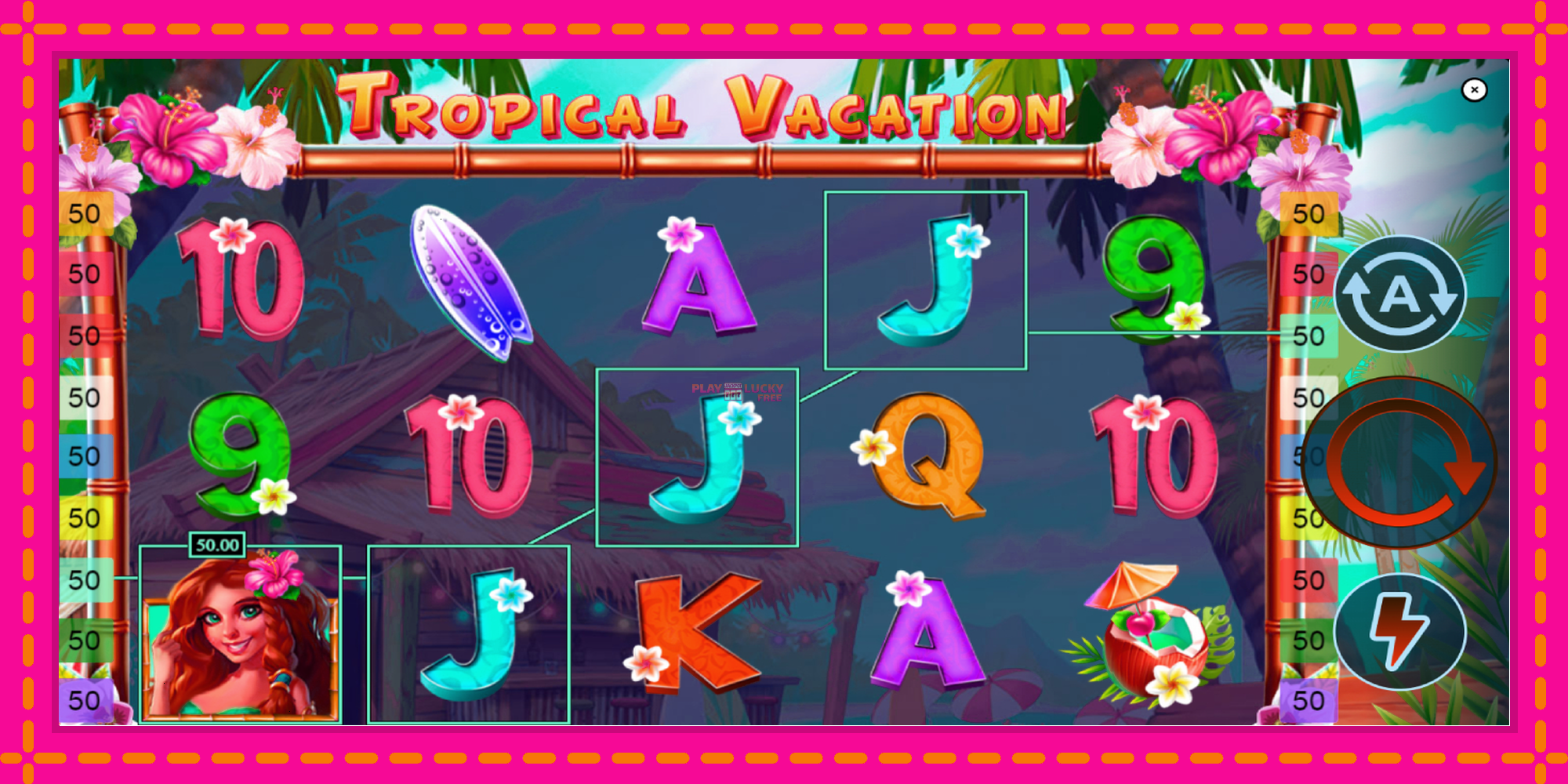 Безплатна игра в Tropical Vacation без регистрация, картина 3