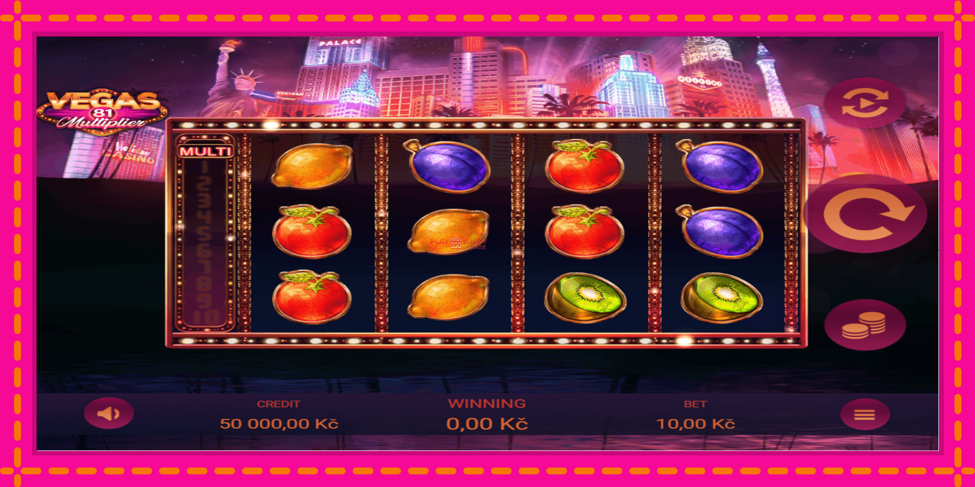 Безплатна игра в Vegas 81 Multiplier без регистрация, картина 1