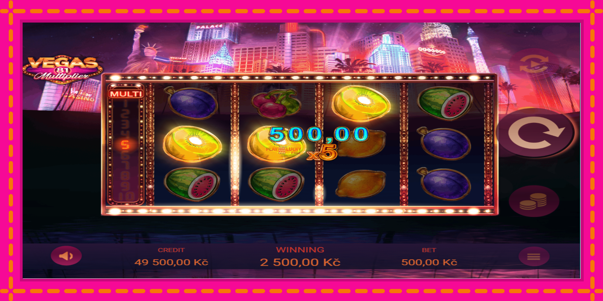 Безплатна игра в Vegas 81 Multiplier без регистрация, картина 2