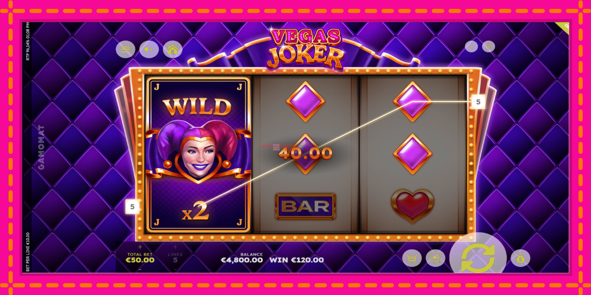 Безплатна игра в Vegas Joker без регистрация, картина 4