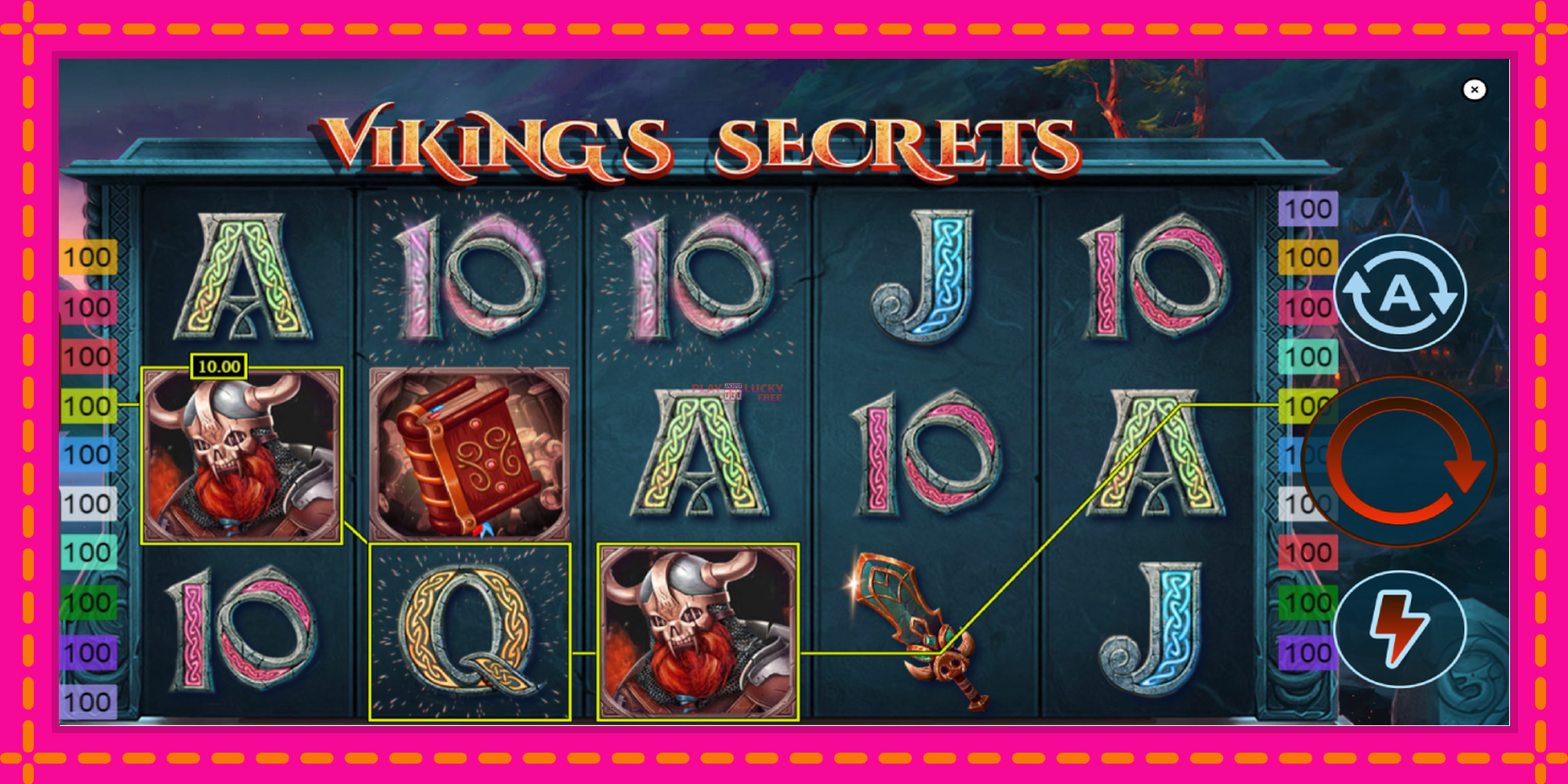 Безплатна игра в Vikings Secrets без регистрация, картина 3