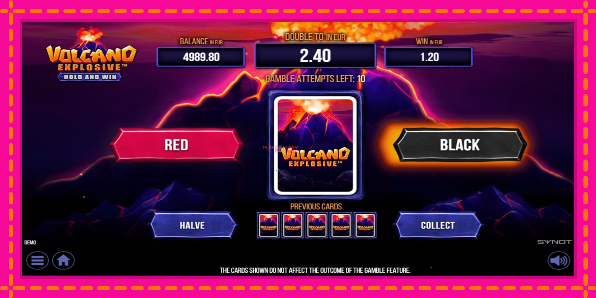 Безплатна игра в Volcano Explosive без регистрация, картина 4