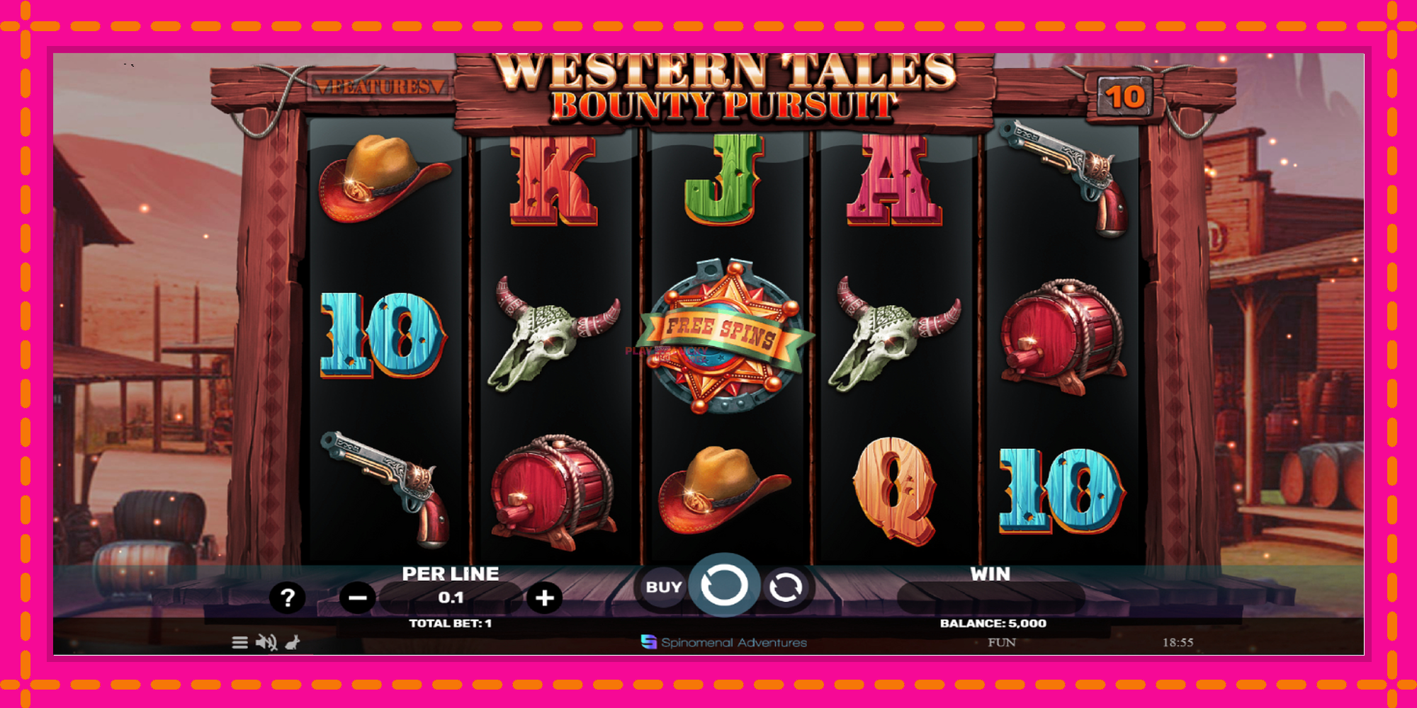 Безплатна игра в Western Tales - Bounty Pursuit без регистрация, картина 2