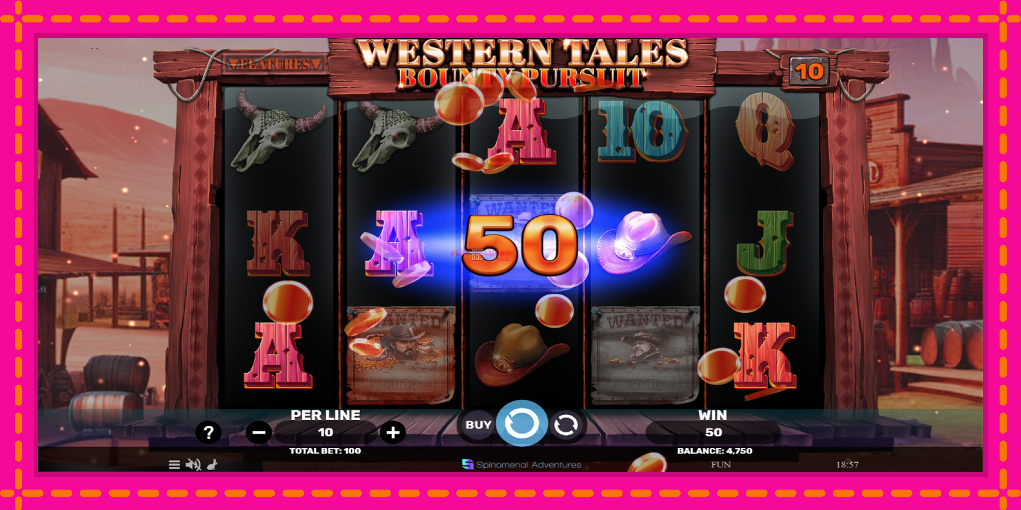 Безплатна игра в Western Tales - Bounty Pursuit без регистрация, картина 3