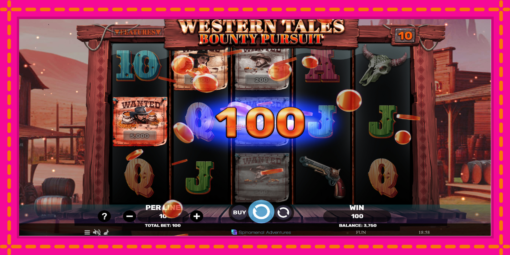 Безплатна игра в Western Tales - Bounty Pursuit без регистрация, картина 4