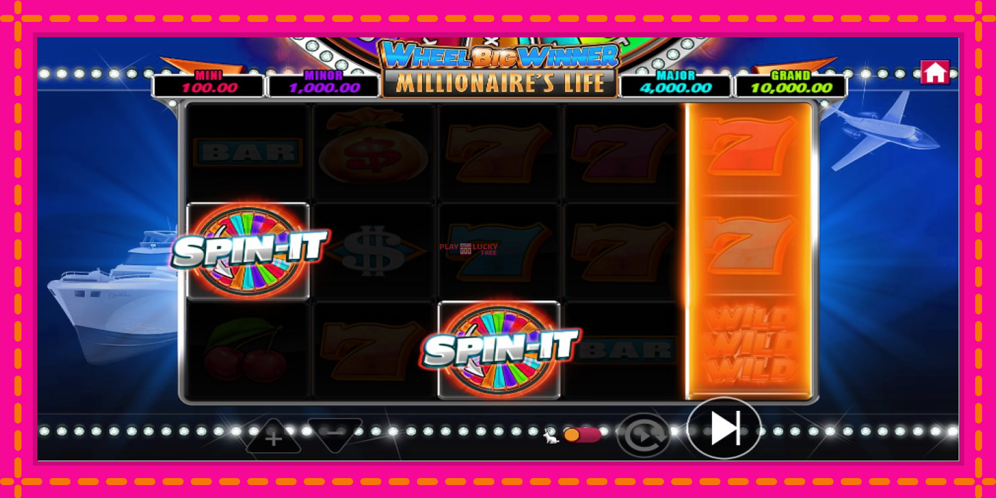 Безплатна игра в Wheel Big Winner Millionaires Life без регистрация, картина 3