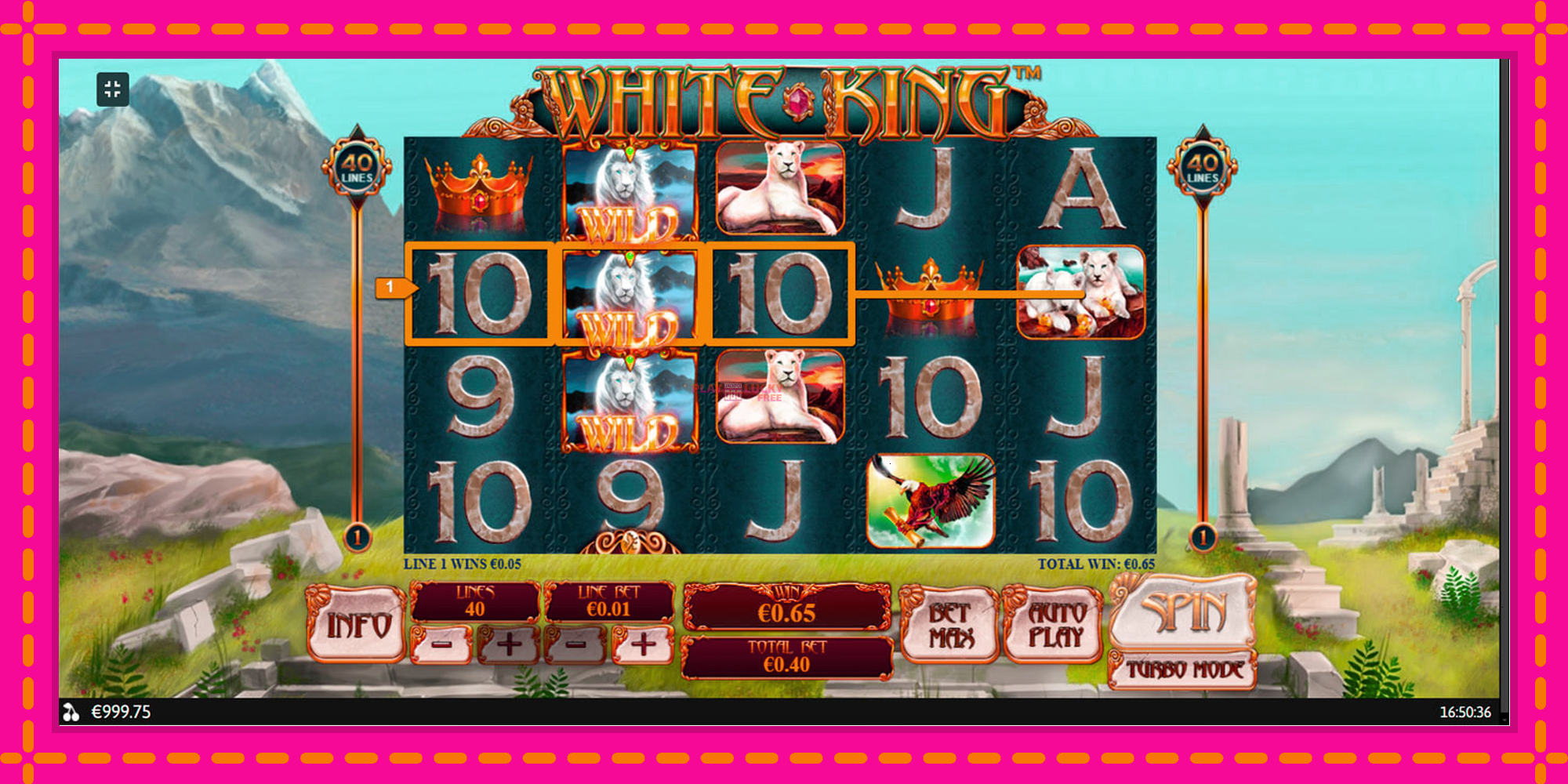 Безплатна игра в White King без регистрация, картина 3