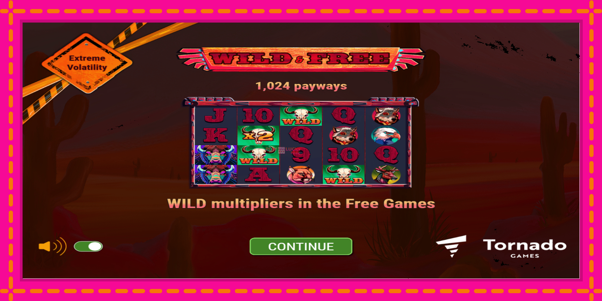 Безплатна игра в Wild & Free без регистрация, картина 1