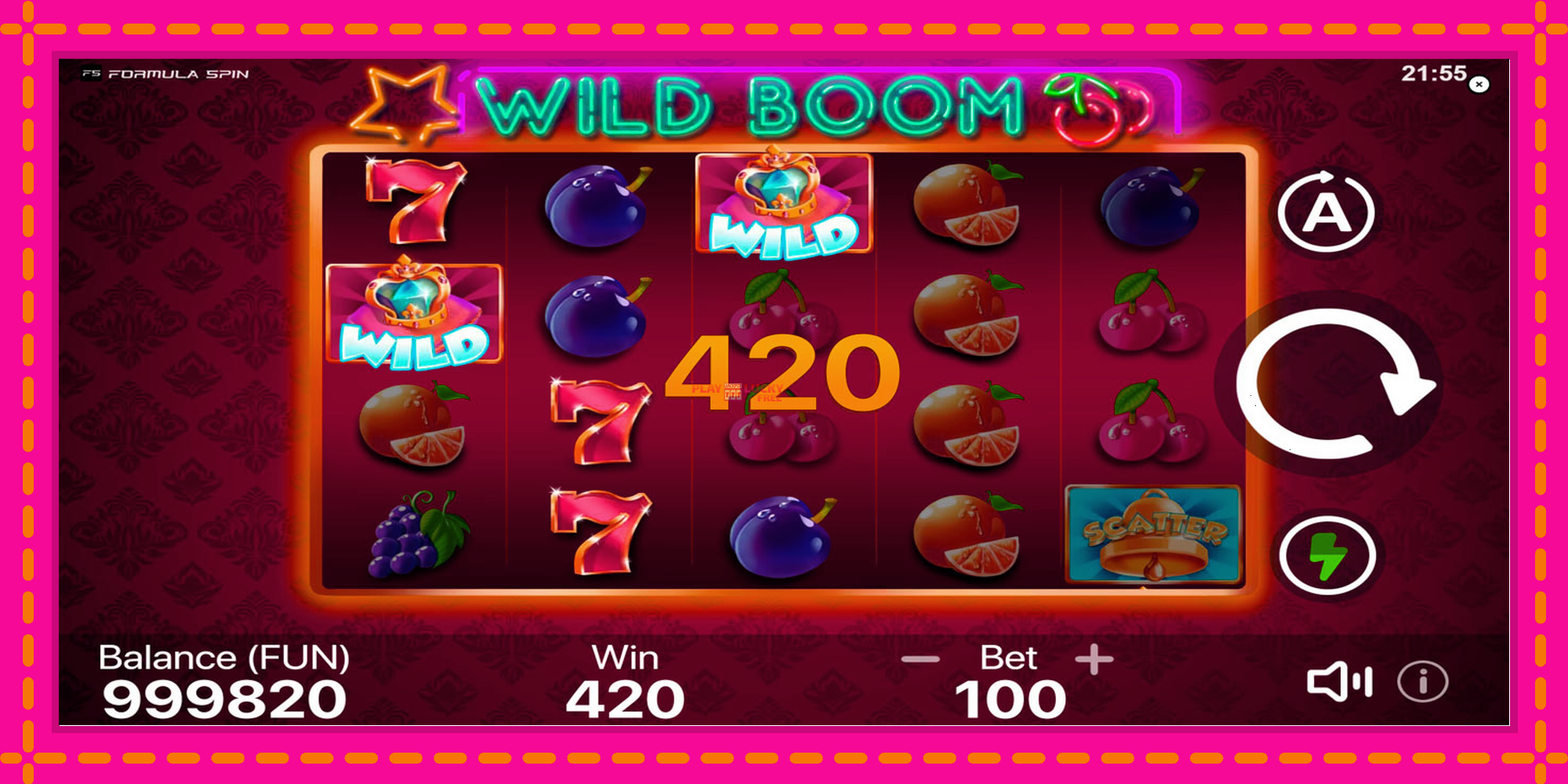 Безплатна игра в Wild Boom без регистрация, картина 2