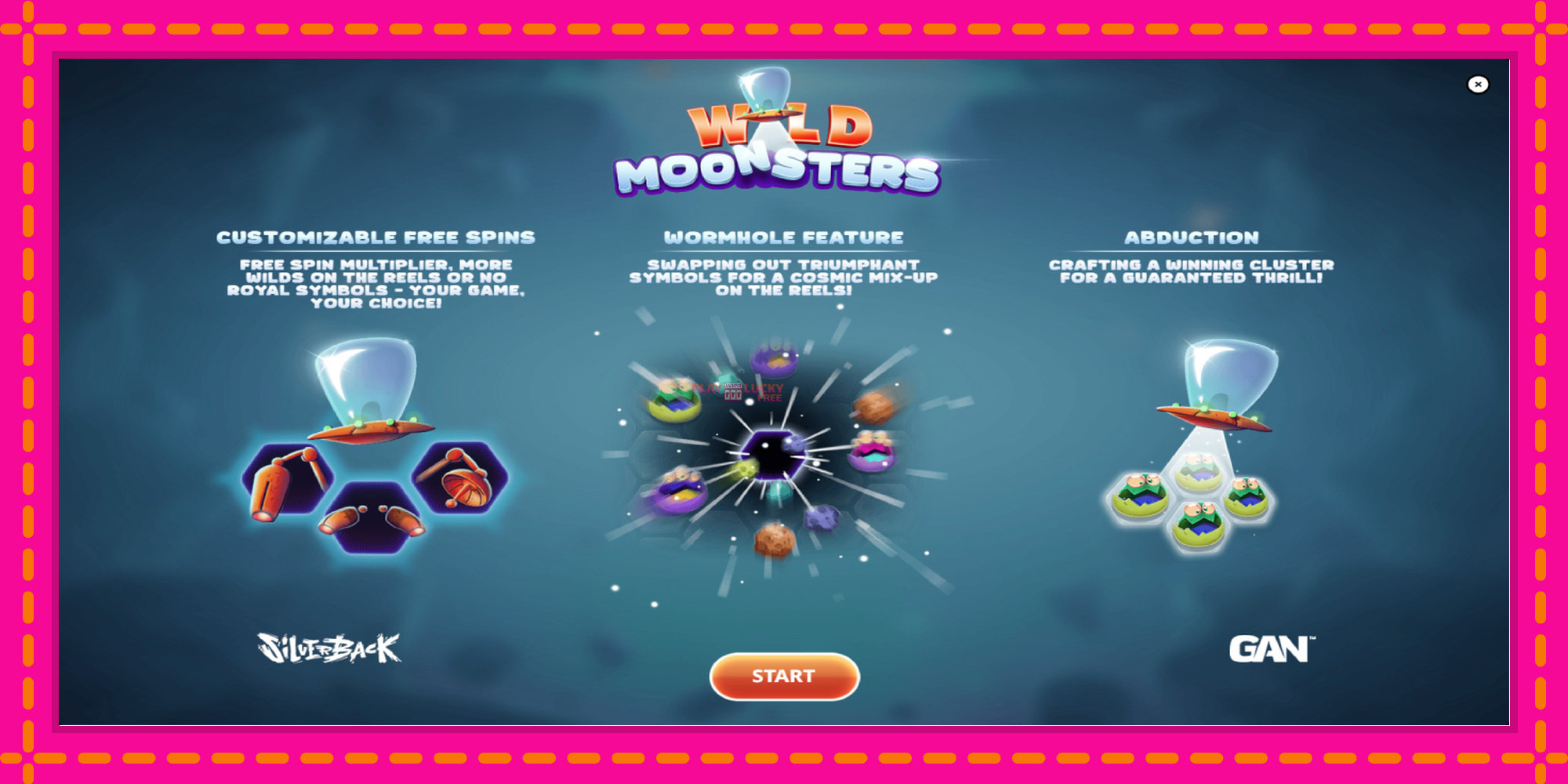 Безплатна игра в Wild Moonsters без регистрация, картина 1