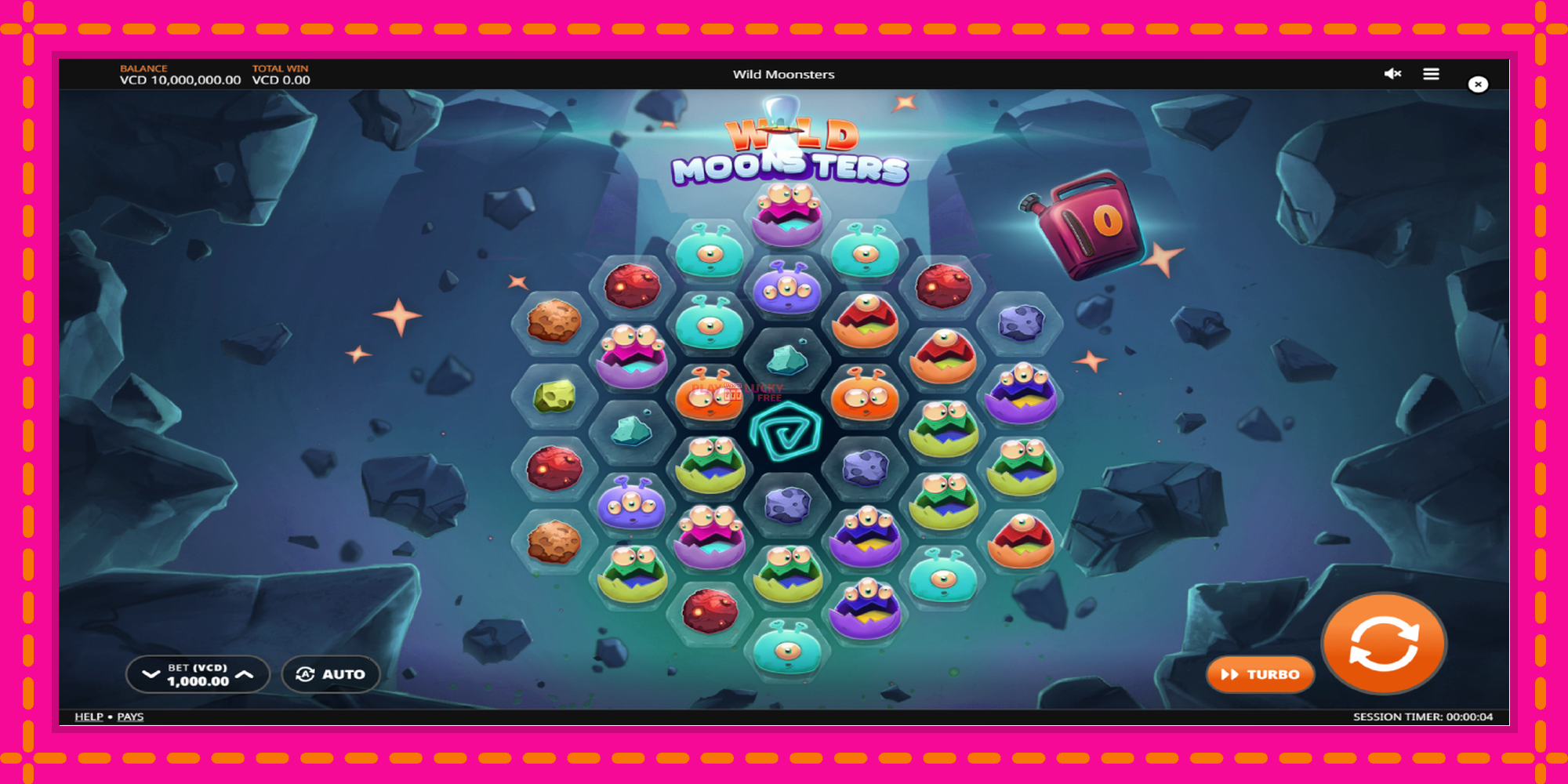 Безплатна игра в Wild Moonsters без регистрация, картина 2