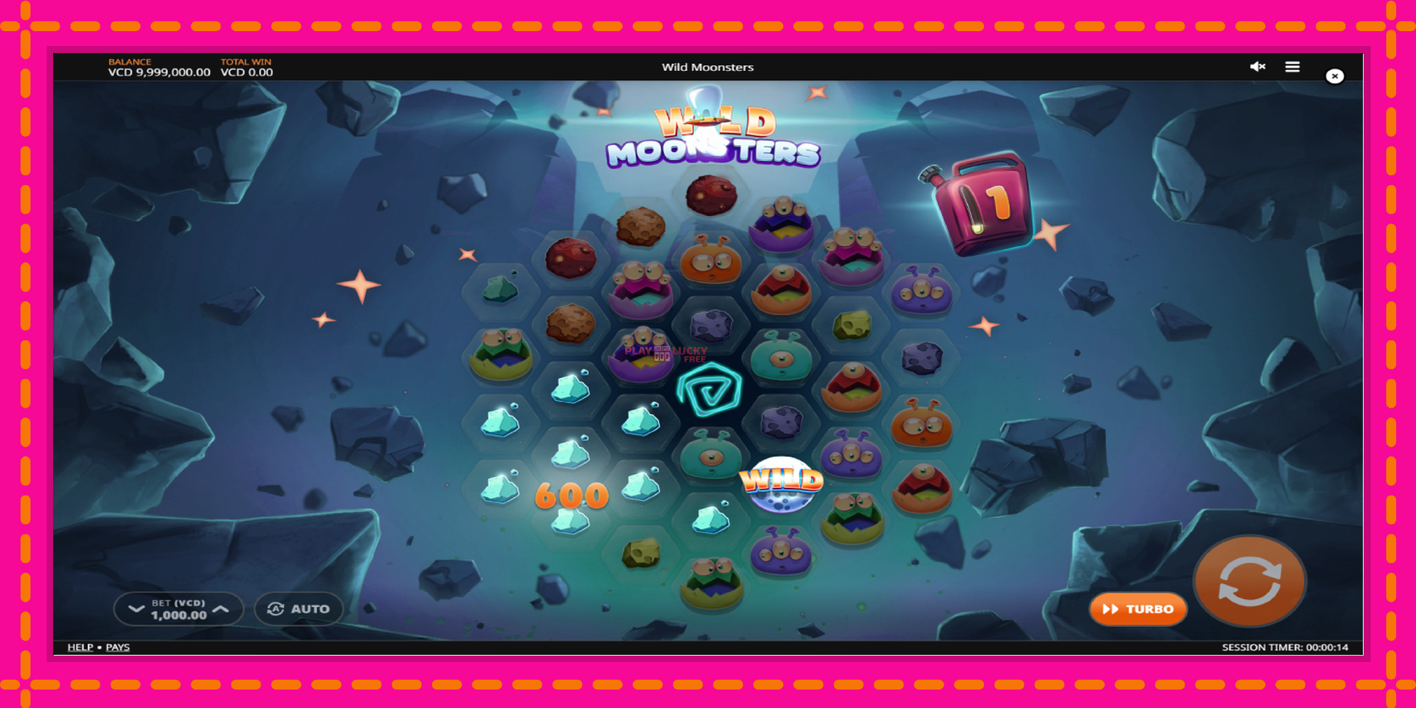 Безплатна игра в Wild Moonsters без регистрация, картина 3