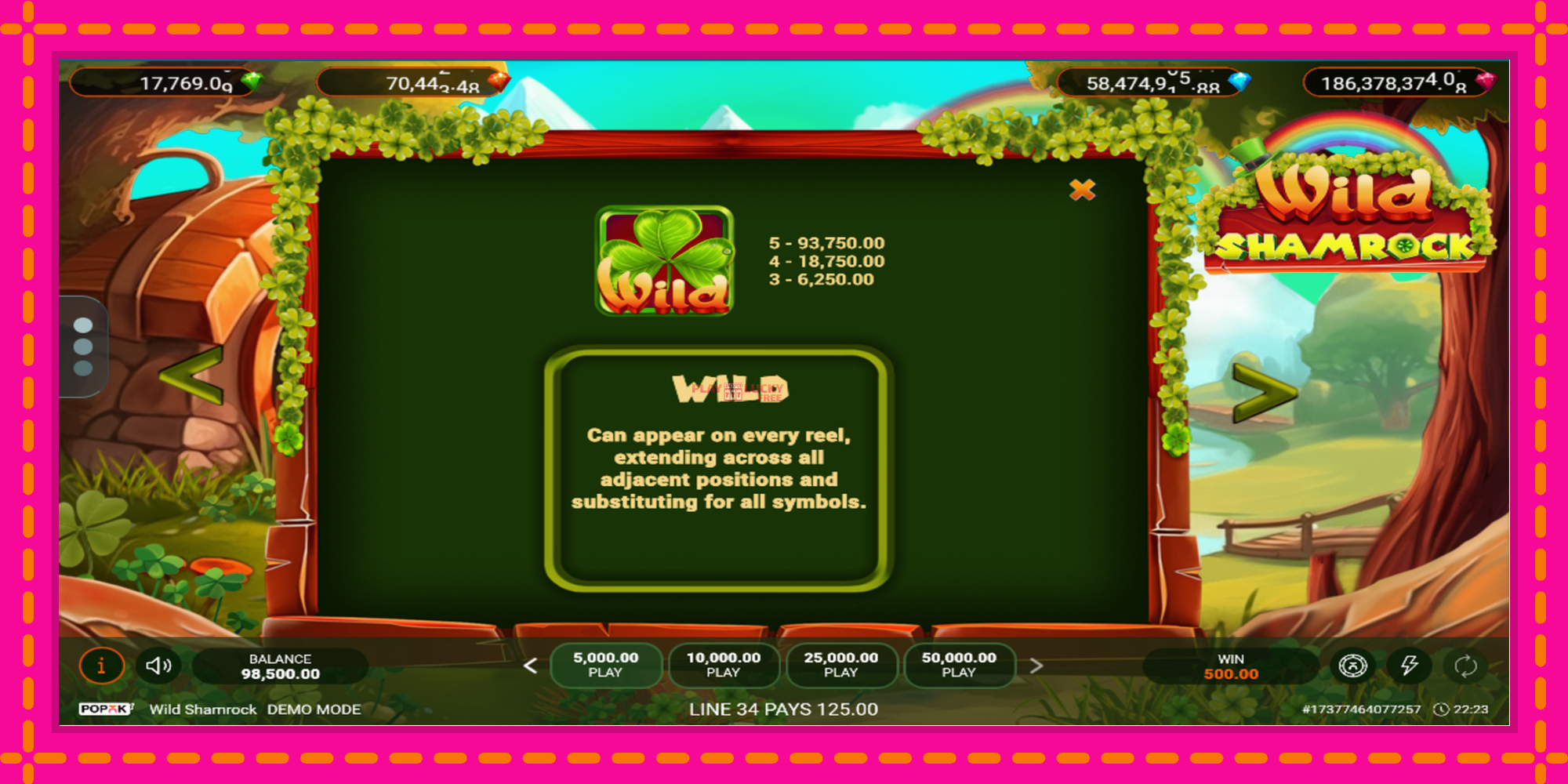 Безплатна игра в Wild Shamrock без регистрация, картина 5