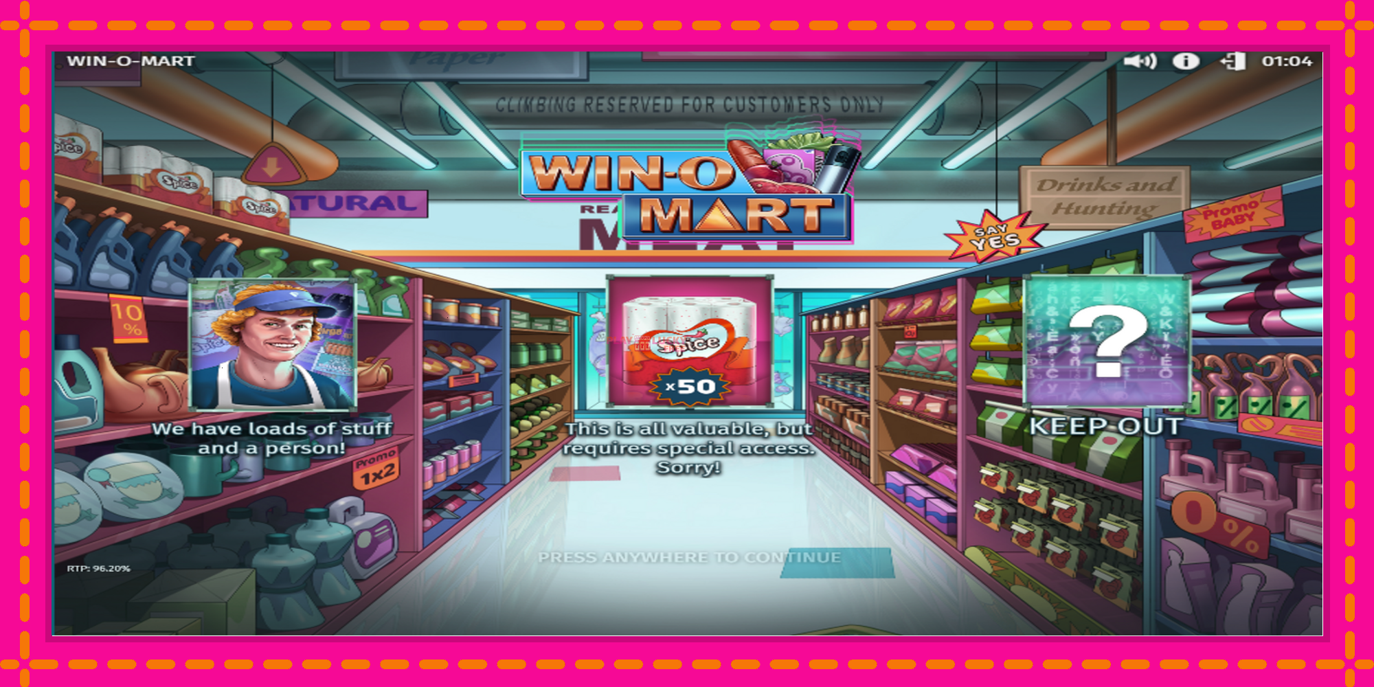 Безплатна игра в Win-O-Mart без регистрация, картина 4