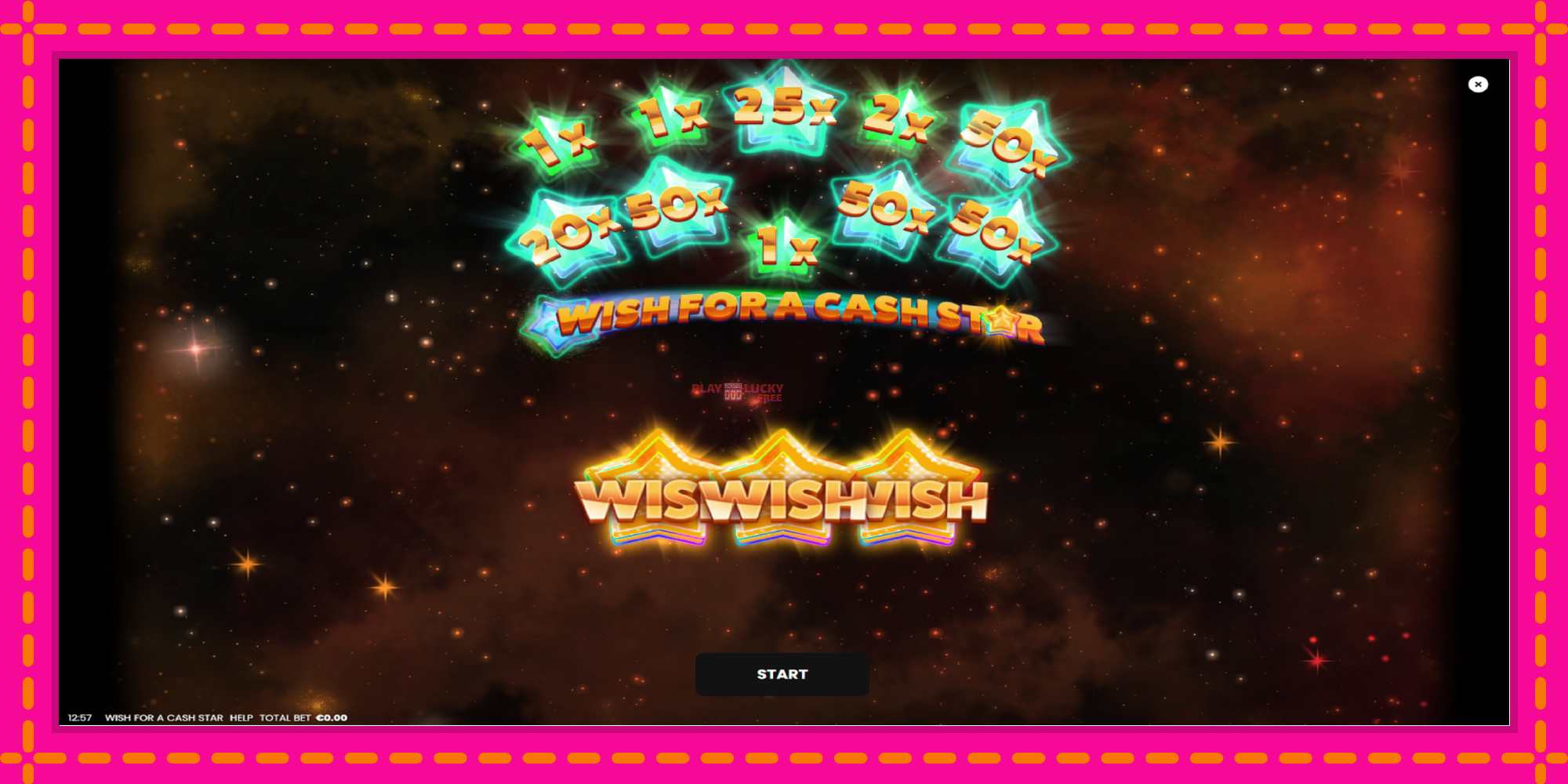 Безплатна игра в Wish for a Cash Star без регистрация, картина 1