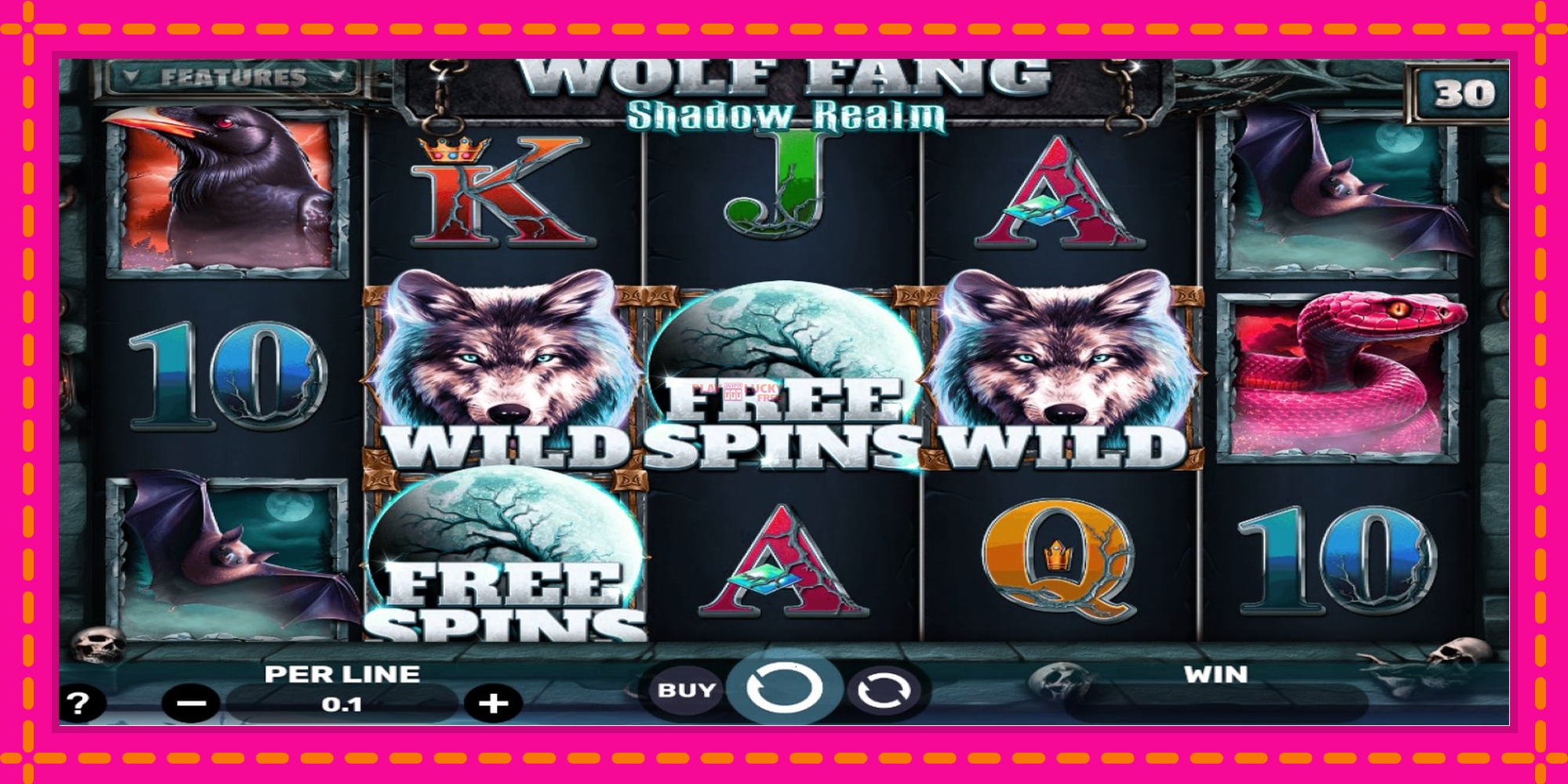 Безплатна игра в Wolf Fang - Shadow Realm без регистрация, картина 1