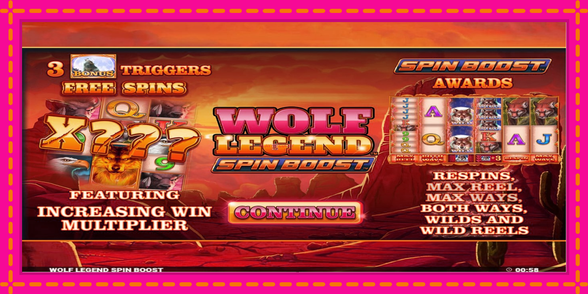 Безплатна игра в Wolf Legend Spin Boost без регистрация, картина 1