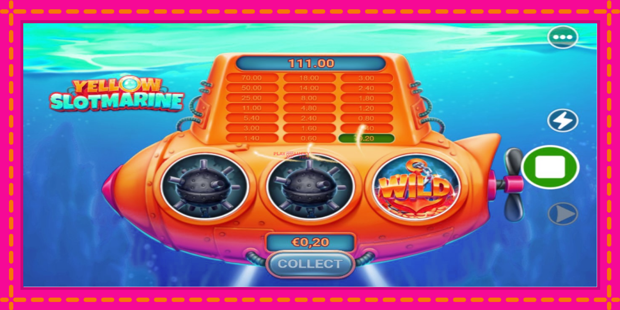 Безплатна игра в Yellow Slotmarine без регистрация, картина 3