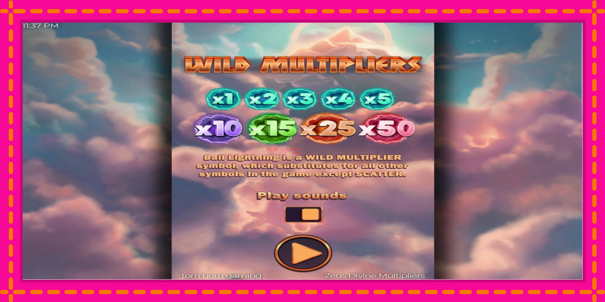 Безплатна игра в Zeus Divine Multipliers без регистрация, картина 1