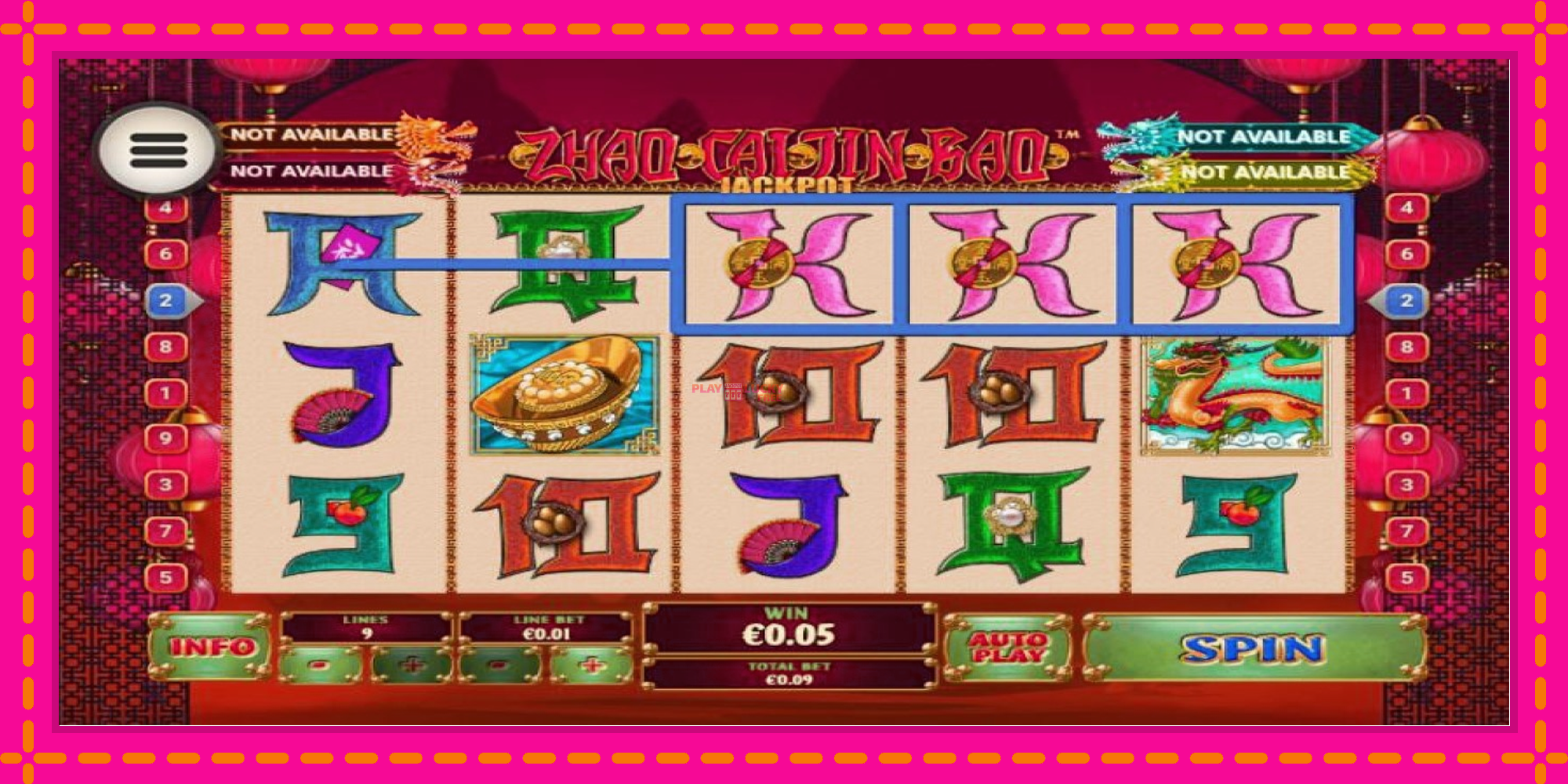 Безплатна игра в Zhao Cai Jin Bao Jackpot без регистрация, картина 2